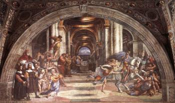 Raphael : The Expulsion of Heliodorus from the Temple